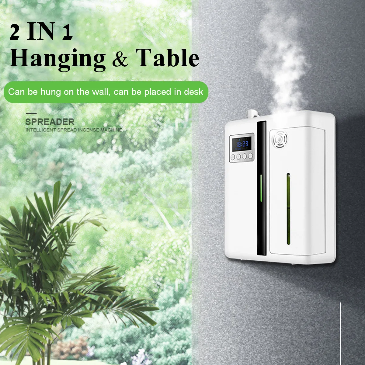 Diffuseur d'aroma automatique avec minuterie pour maison bureau_voghion.com