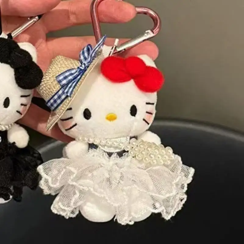 Kawaii Cartoon Cat Keychain 4
