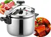 30 Quart stainless steel pressure cooker & large steamer cooking pressure canners,safety lock Explosion-proof 1