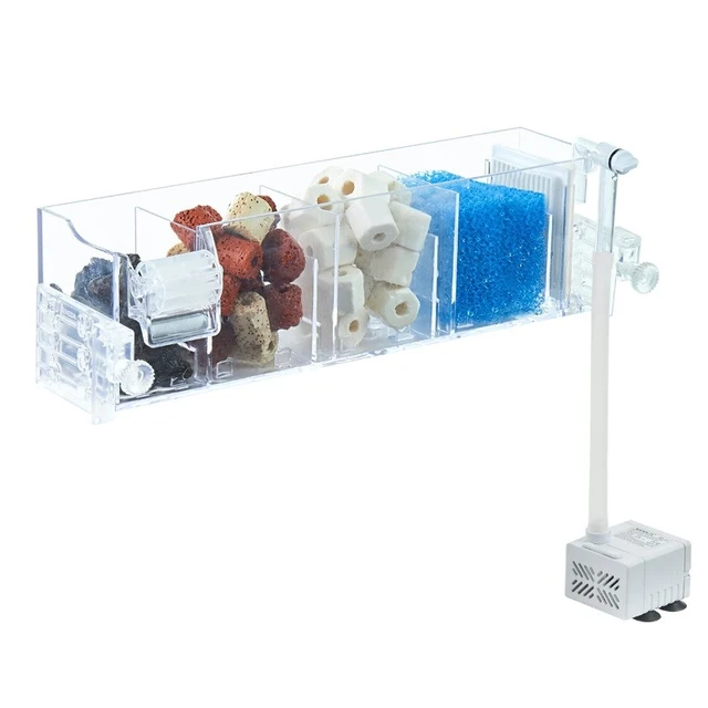 Aquarium 3-in1 externes Wasser reinigungs gerät Wand-Reinigungs