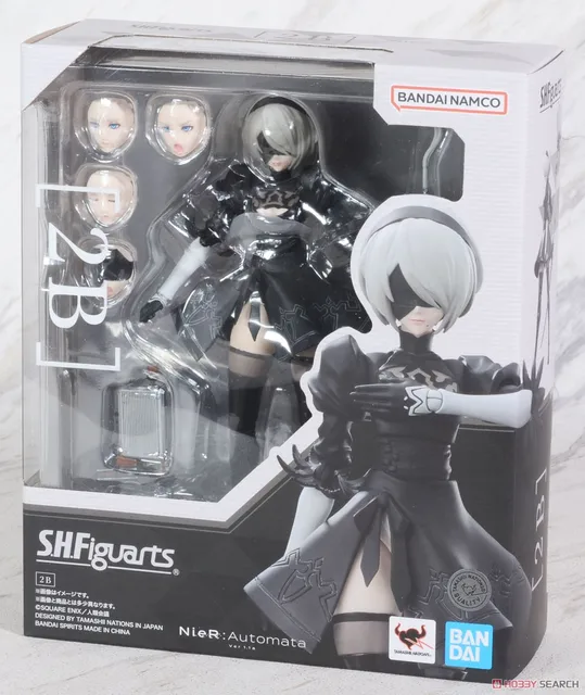 em estoque Bandai SHF S.H.Figuarts NieR: Automata Ver1.1a 2B 9S