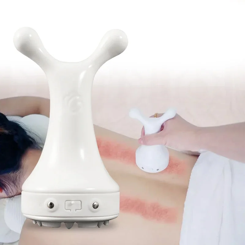 Meridian Dredging Fitness Physiotherapy Intelligent Electric Muscle Relaxer Heat-Applying Scrape Instrument for Neck & Shoulder - Image 2