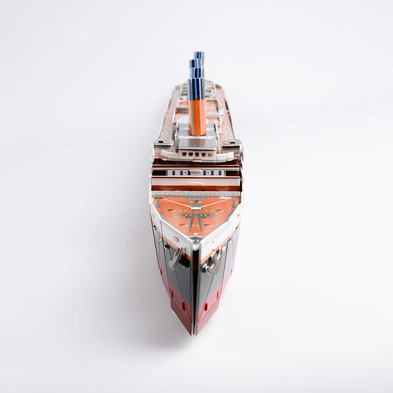 Titanic Giant Cruise Ships 3D Paper Model Puzzle DIY Educational Learn Cognition Toys Building Kits Nostalgic Model 3