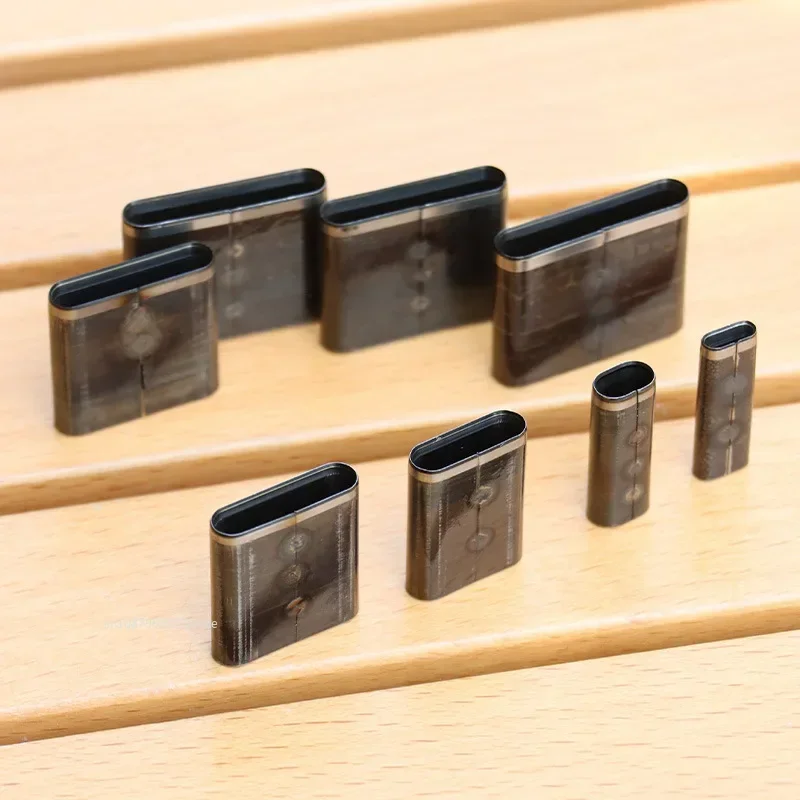 Leather hole puncher 7types DIY belt flat mouth punching blade