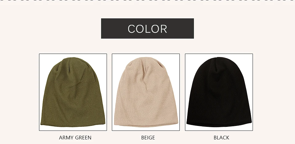 Geebro Neue Erwachsene Frauen Herbst Winter Mützen Skullies Warme Mode Hut Knochen Weichen Bequemen Farben Schönheit Motorhaube Casual Gorras – Detail 3