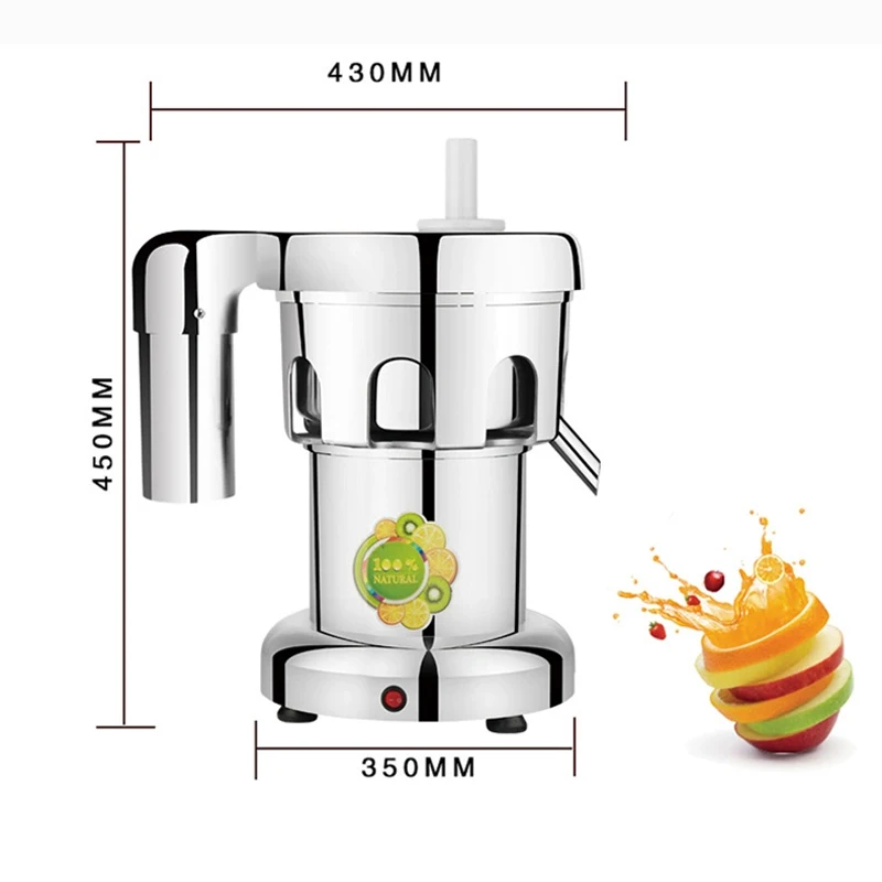 Automatic Electric Juicer Machine Juice Residue Separation Home Blenders Kitchen Large Caliber Pure Fruit Juice Machine 4