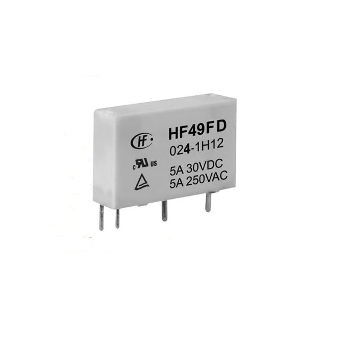 

HOT NEW HF49FD 024-1H12 HF49FD0241H12 DC24V 24VDC 24V 5A relay 4PIN