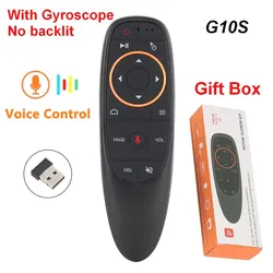 Enhanced Product Title:  
Wireless Air Mouse Voice Remote Control with Gyroscope and IR Learning (G10S With Gyro)