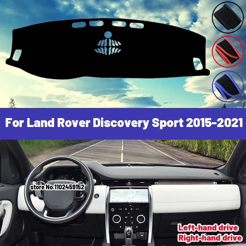 

Высококачественный коврик для приборной панели автомобиля Land Rover Discovery Sport 2015-2021, солнцезащитный козырек, избегающий фрикционов, коврики, анти-УФ интерьер
