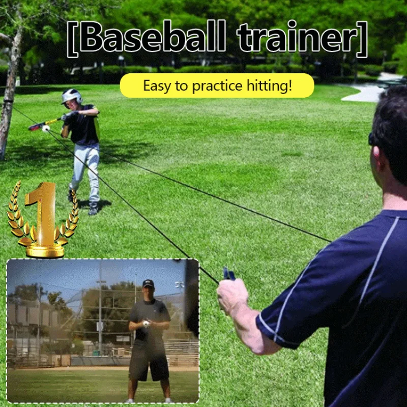 Baseball Batting Practice Set Outdoor Rebounding Training Set Baseball Batting Trainer