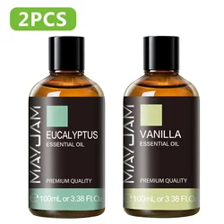 Aromatic 100ml Pure Plant Essential Oil Blend - 100ml (Vanilla Eucalyptus)