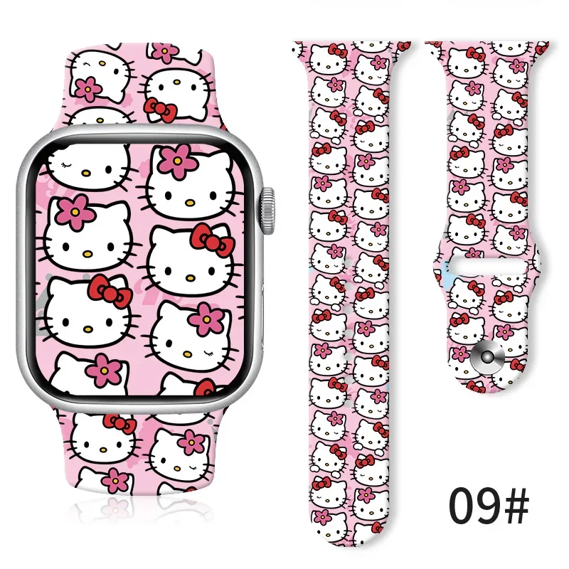 Iwatch Series Hello Kitty Apple Watch Band 38mm Sanrio Hello Kitty