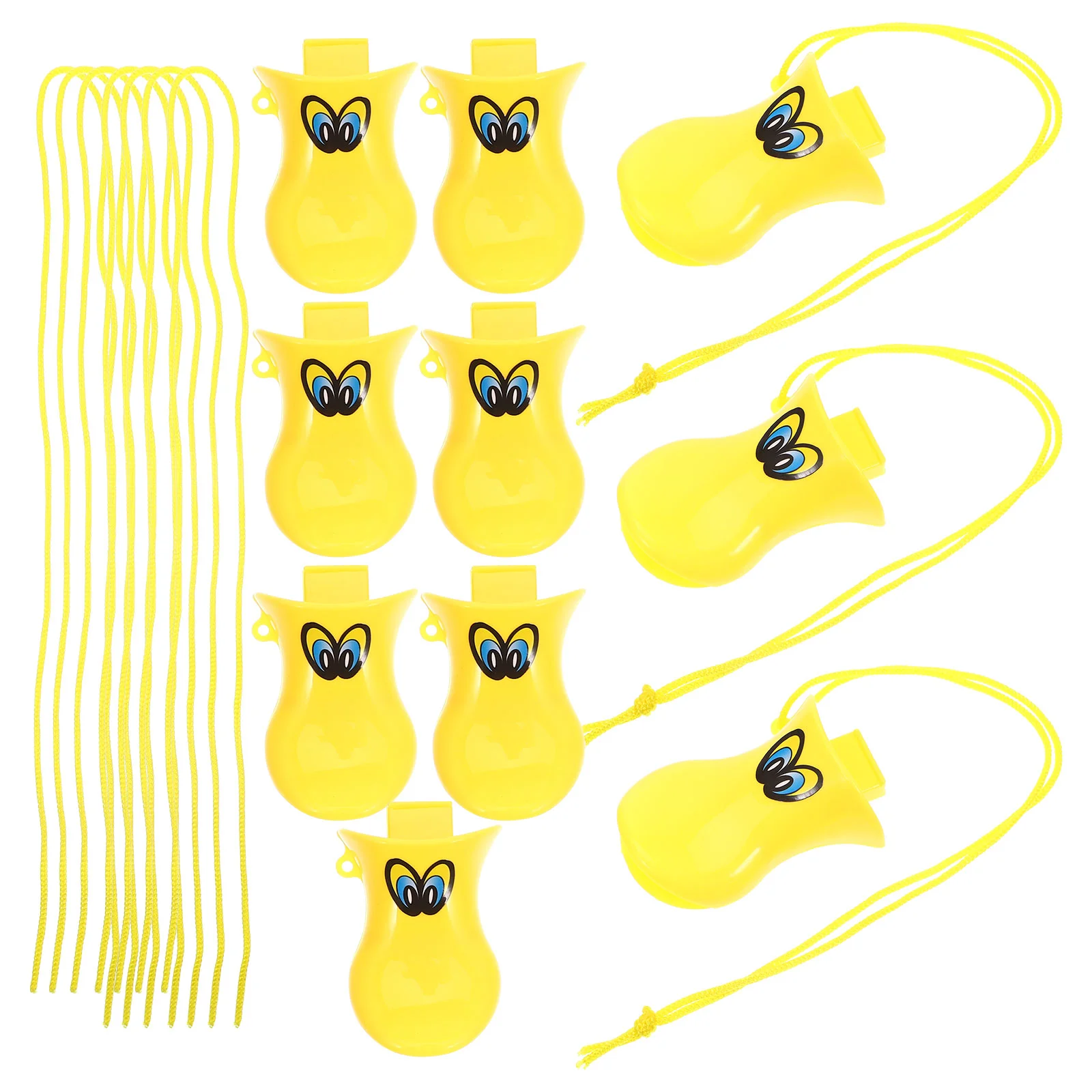 

Duck Call Whistles Plastic Duck Beak Whistles Small Duck Whistle Lanyard Christmas Party Favors Fun Stocking Stuffers