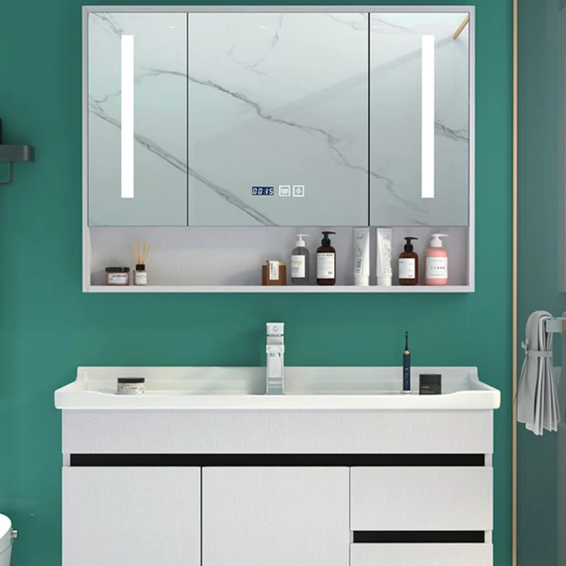Full Toilets Shelf Shower Modern Bathroom Furniture Hand Tools Luxury Set Home Improvement Badkamerkast Accesories Full