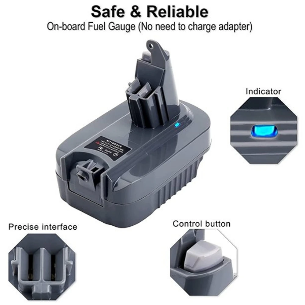 Dyson Battery Adapter Converter Adapter Vacuum Cleaner Dyson Battery Adapter Aliexpress