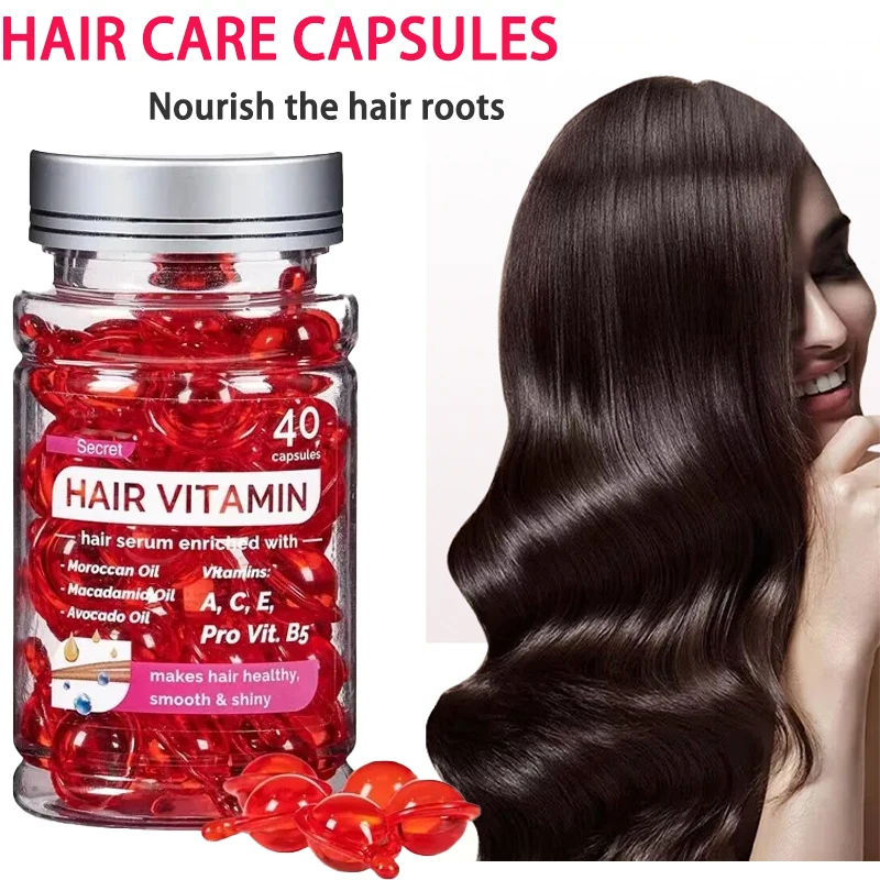 Hair Vitamin Serum Capsule Hair Maks Treatment Serum