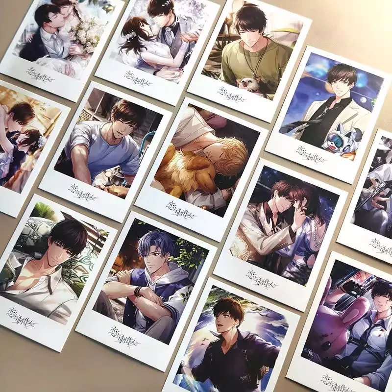 40PCS 게임 미스터 러브: 퀸즈 초이스 포토 카드 세트 - 가빈 빅터 루시엔 수집용 로모 카드 팬들에게 완벽한 선물