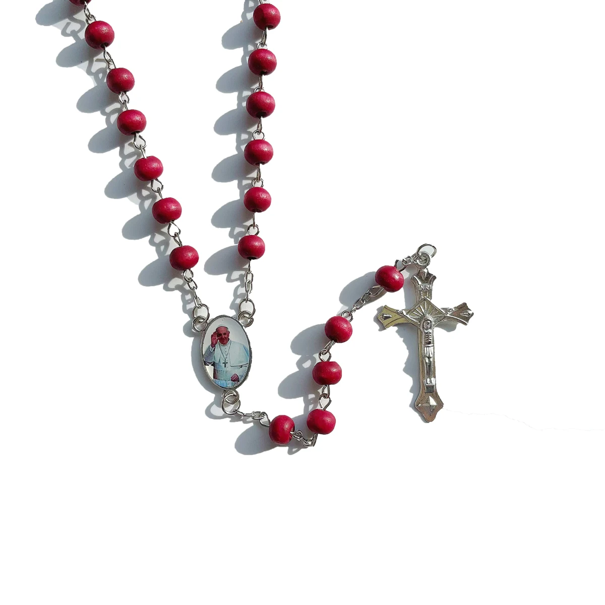 Pope Francis Rose Rosary Set 6