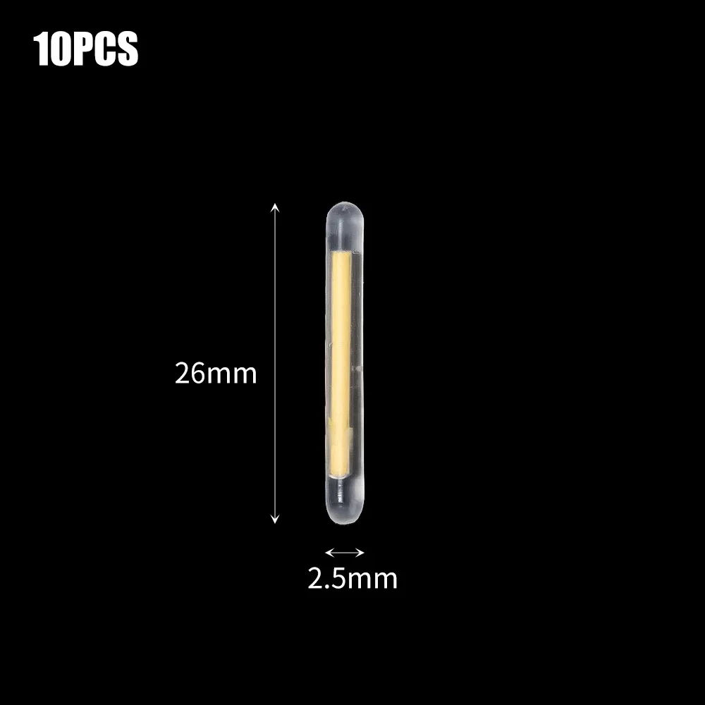 50/100 Stück Glühwürmchen fluor zierende Leucht stab Licht Angeln Float Rod Lichter dunkle Leucht stab nützliche Angeln fluor zierende Leucht stab – Detail 12