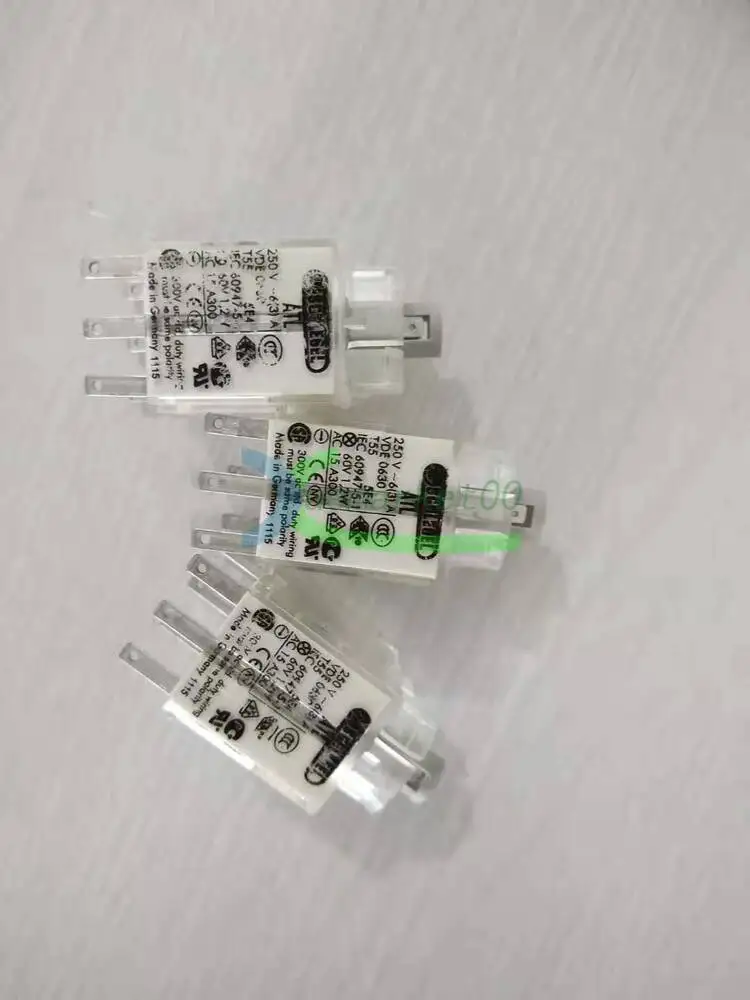 Nuovo Interruttore A Pulsante One Schlegel Atl Vde 0630 T55 Iec60947-5-1