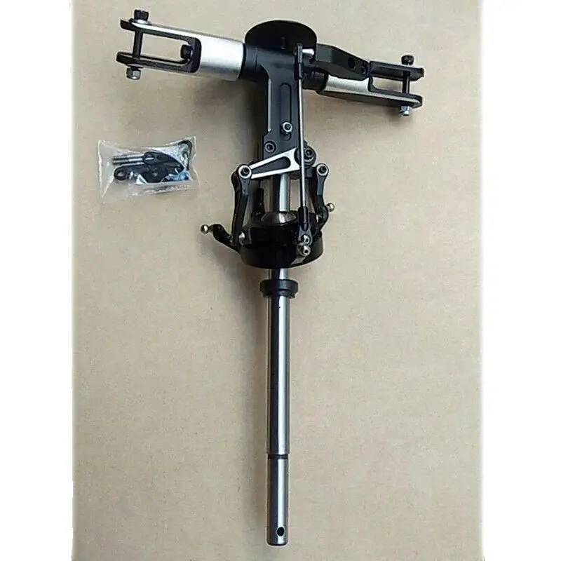 TRX-550X~600RCヘリコプター用スリーローターヘッド シルバー TRX-550X