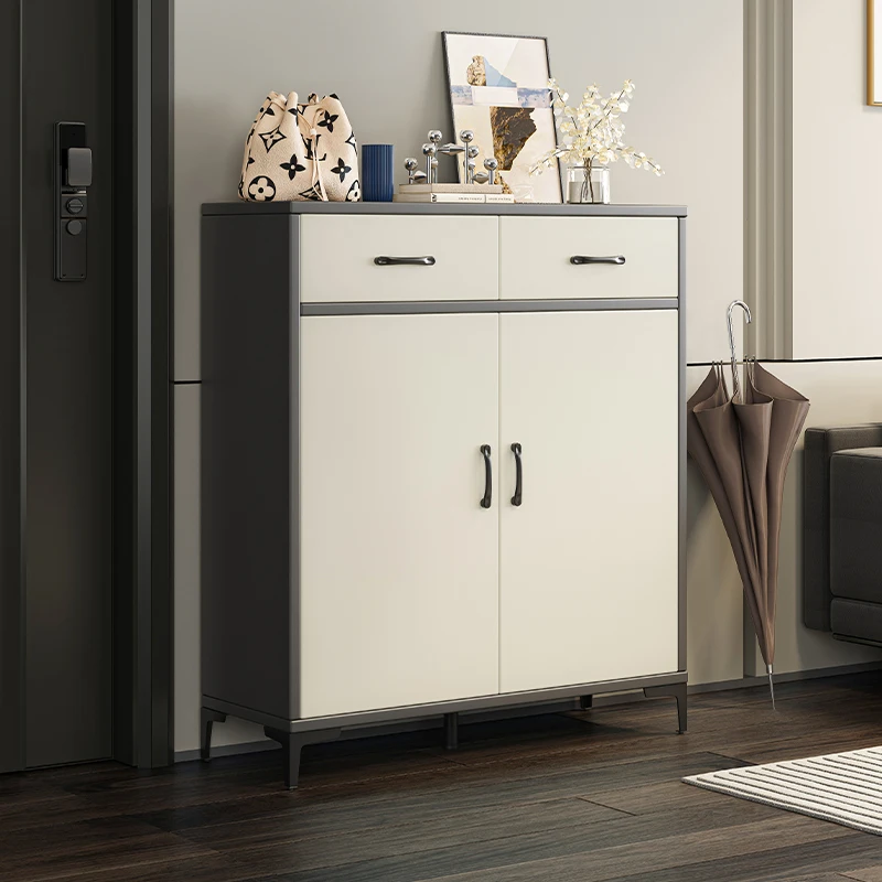 

Storage Cabinet Shoes Organizers Racks Shelf Thin Filing Storage Cabinet Wooden Cupboard Holder Regał Na Buty Home Furniture