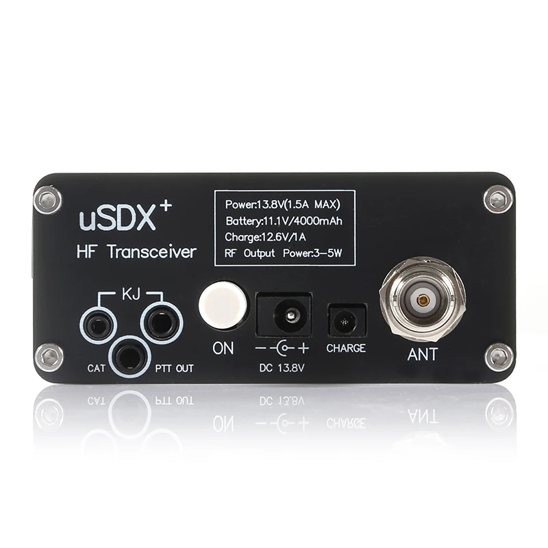 Usdr-バッテリーを搭載した無線トランシーバー,usdx + plus v2 10/15