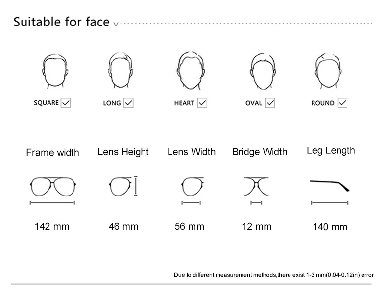 Krasivyy Men's Eyeglasses