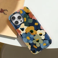 Fcicicase For Magsafe Magnetic Phone Case For iPhone 14 Plus 13 Pro 12 11 16 15 17 Pro Max Double-layer Cartoon Flower Cover - Image 6