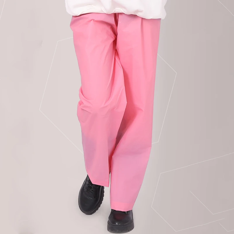 Disposable Rain Pants Disposable Emergency Raincoat Waterproof Rain Pants For Camping Hiking Outdoors Unisex Rain-proof