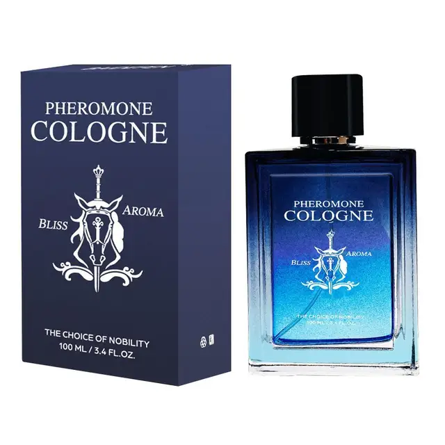 Herren-Köln-Parfüm, langlebig, Kölnischwasser, bezaubernder Eau de Toilette-Duft, blau, echtes Herrenparfüm für Herren