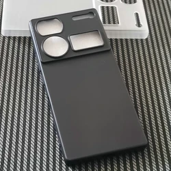 Shockproof TPU Silicone Back Cover Case - Enhanced Protection for ZTE nubia Z60 Ultra (Black)
