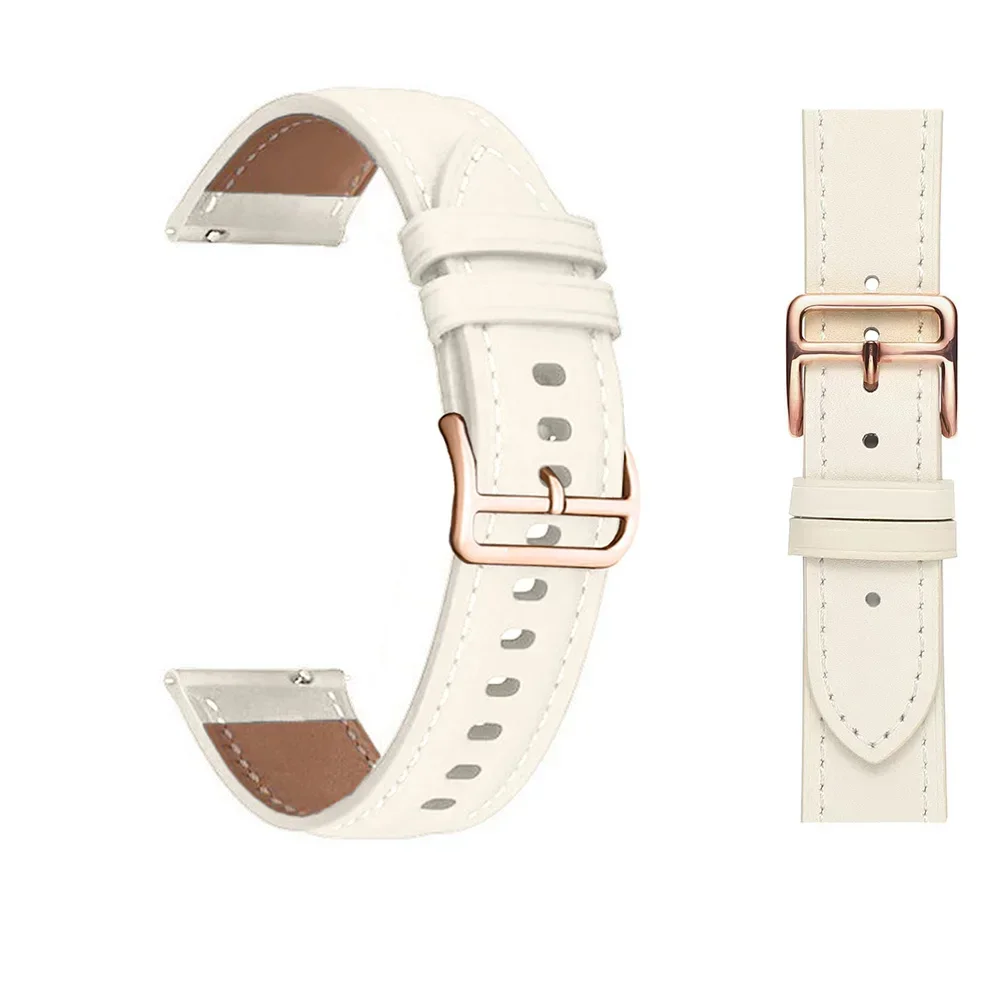 Premium 20mm Leather Watch Band Strap