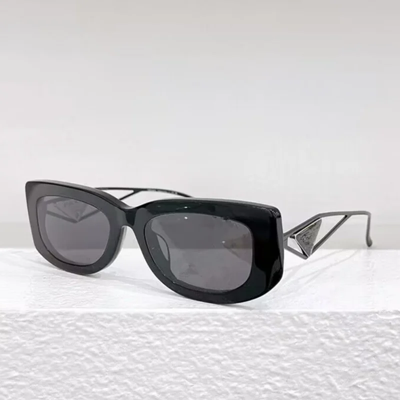 

【 New 】 Women's Sunglasses Designer Brand Rectangular Fashion Large Logo Frame Outdoor Anti Glare/UV Protection UV400 PR14YS