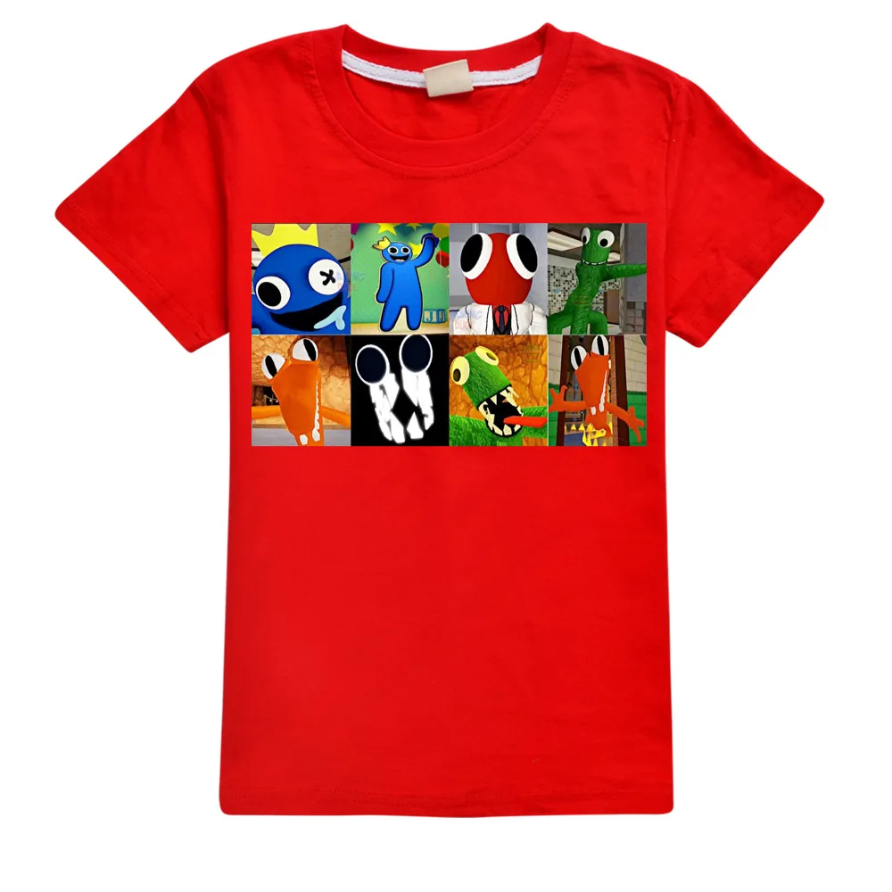 Camiseta Infantil Roblox Rainbow Friends Green I07 - Buguei Shop