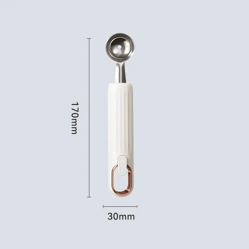 Stainless Steel Melon Baller Ice Cream Scoop Watermelon Balls Sweet Melon Balls Making Kitchen Fruit Tool 1pc melon scoop melon baller