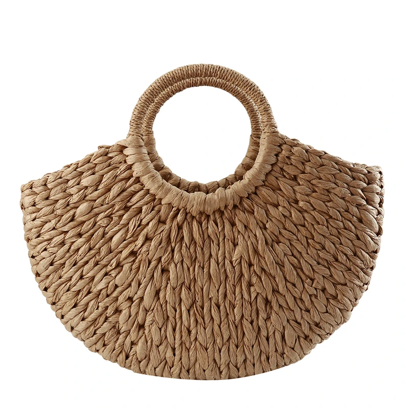 Sac rotin demi-rond - COULEUR