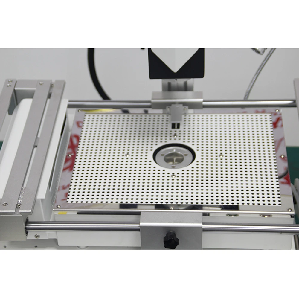 DH-5880 Hot Air BGA Rework Station Touch Screen 5500W 3 Heating Temperature Zones SMD PCB Chips Soldering Repairing Machine 220V 5