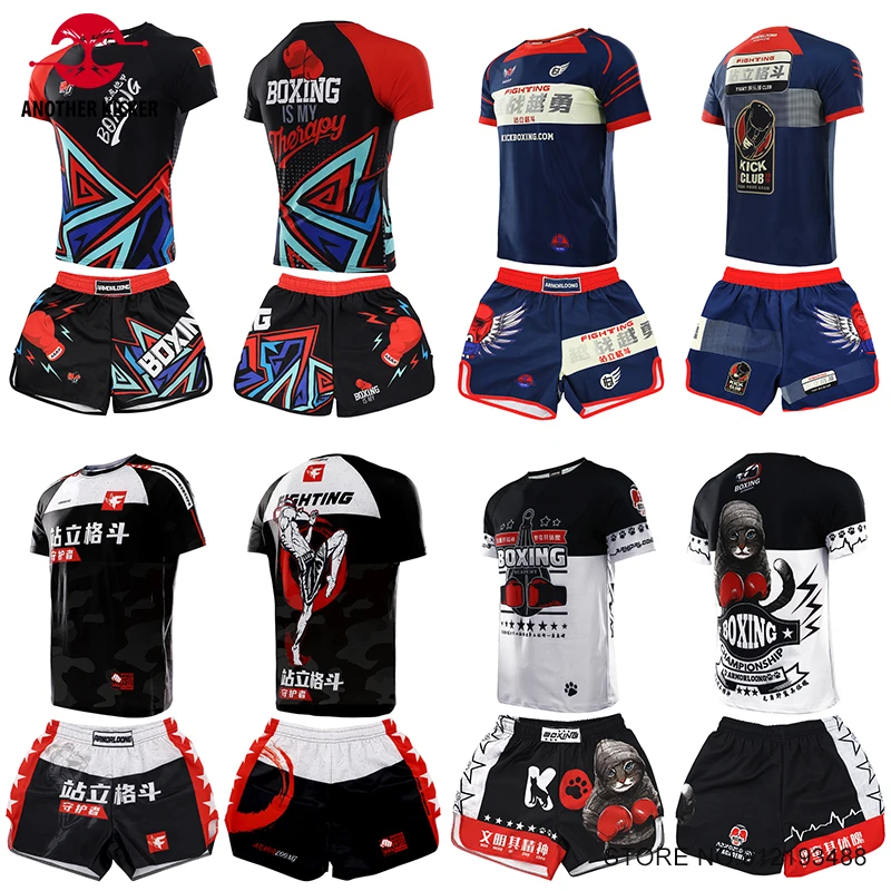 Rashguard Uomo SMMASH - Maglia Sportiva Maniche Corte Per MMA, Muay Thai, Fitness - Foto 4