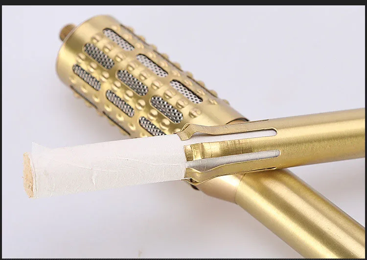 Boîte à Moxa En Cuivre Pur - Brûleur Pour Moxibustion Acupuncture - Neuf Healthtop