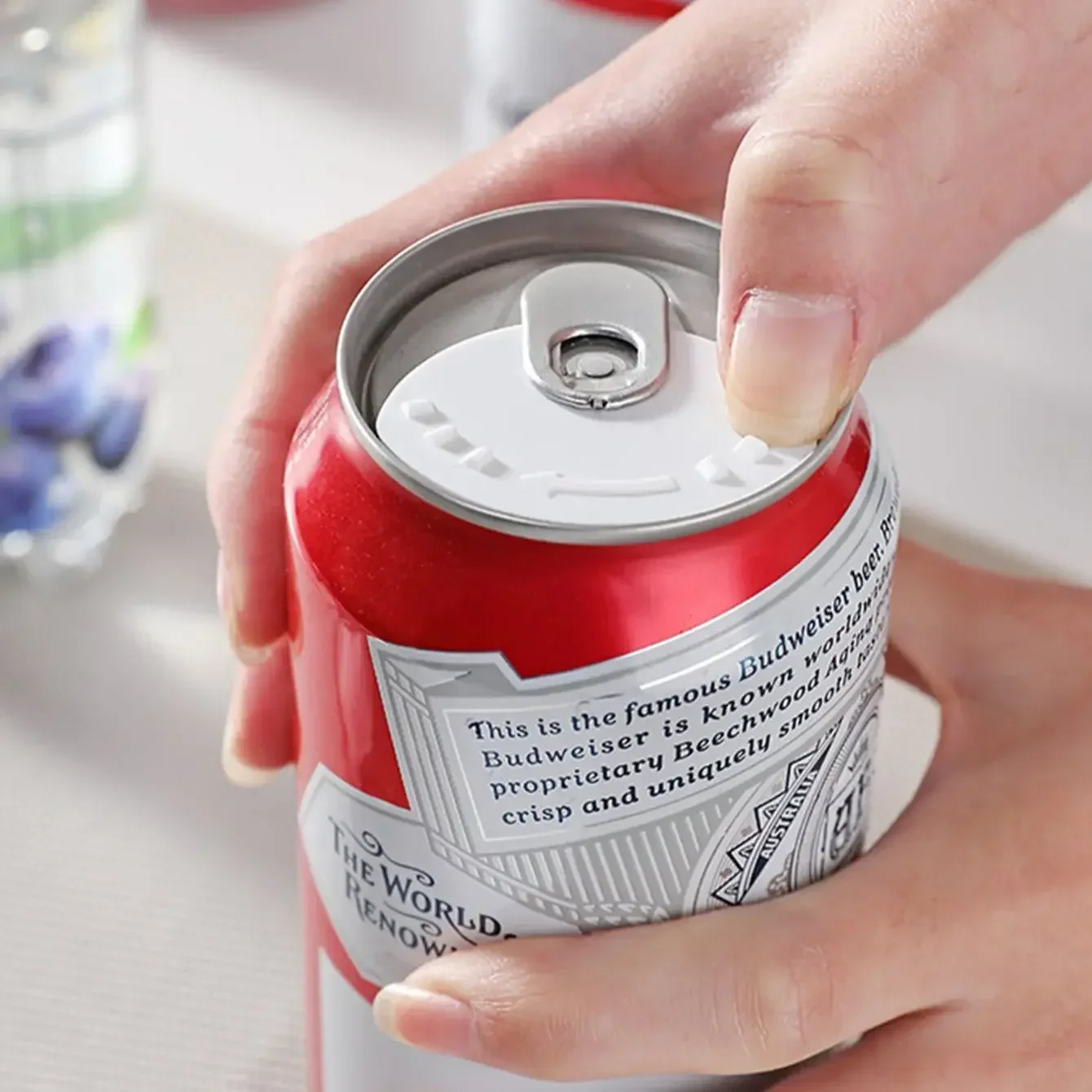 5pcs Creative Leakproof Can Caps, Beer Can Cover, Beverage Can Lid Sealer, Soda Drinks Sealing Cap, Bottle Fresh Tops