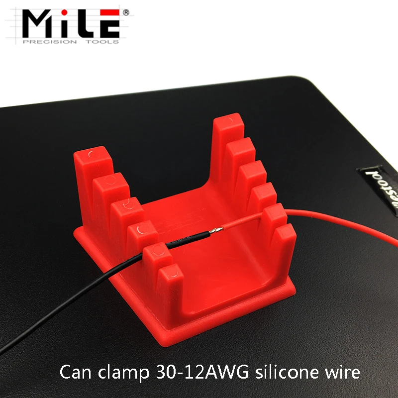 

New Creative Magnetic Welding Bench ABS Wire Fixture Bracket Welding Table Clamp Soldering Wire Holder Fix For 30AWG-12AWG Wire