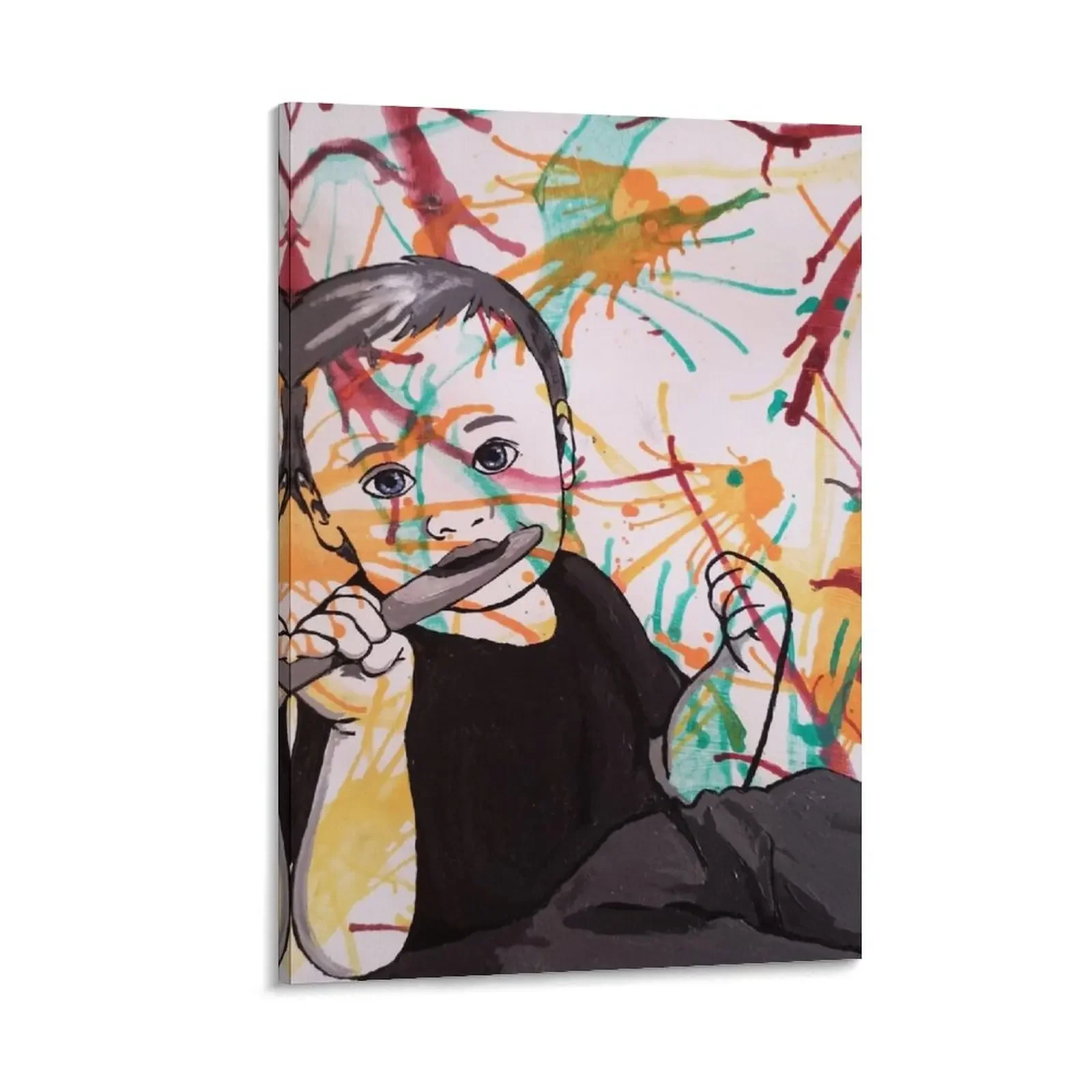 

Portrait 3 Canvas Painting Wall posters anime decoration