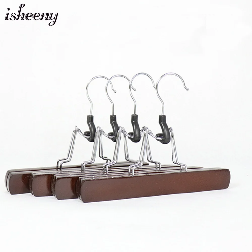 

5pcs Hair Hangers Hair Extensions Carrier Storage Wooden Hanger for Human Hair Weft Clip in Hair Extension