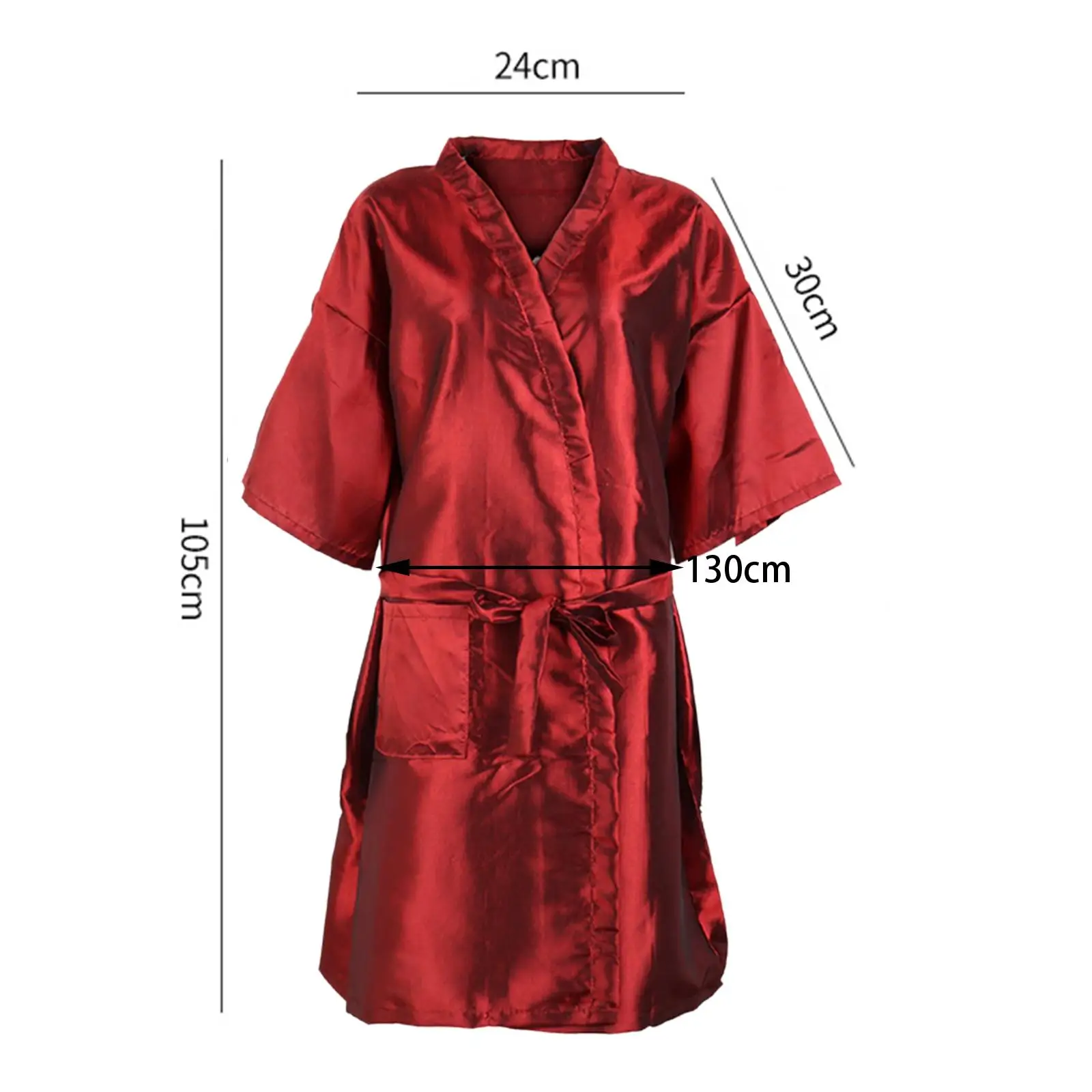Salon Client Gown Comfortable Women Robe for Beauty Centers Spa Cosmetology 6