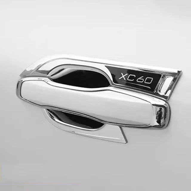 Car Door Handle Decorative Sequins Protective Cover Trim Chrome