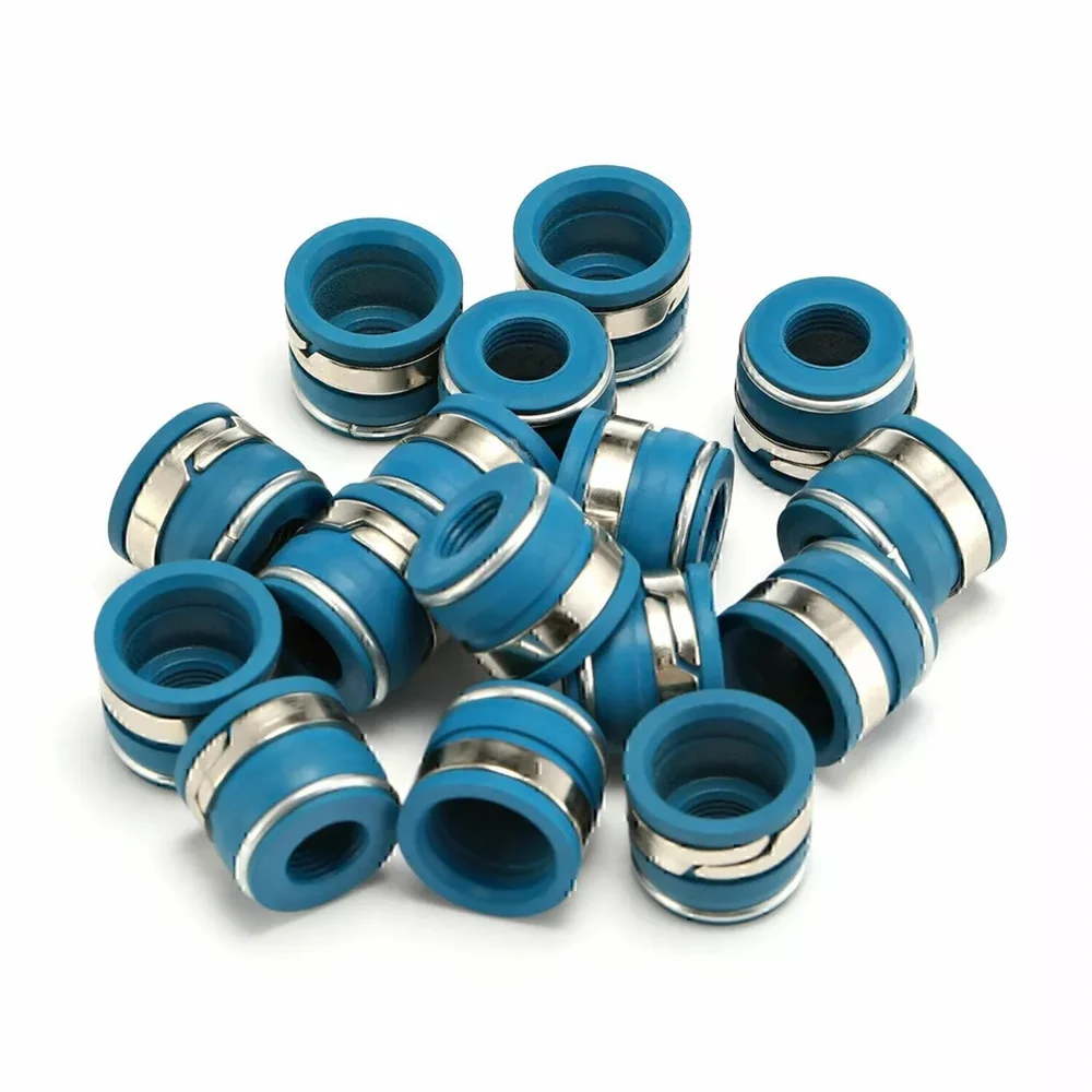 16pcs New SBC For Chevy Chevrolet Small Block Performance VITON Valve Stem Seals