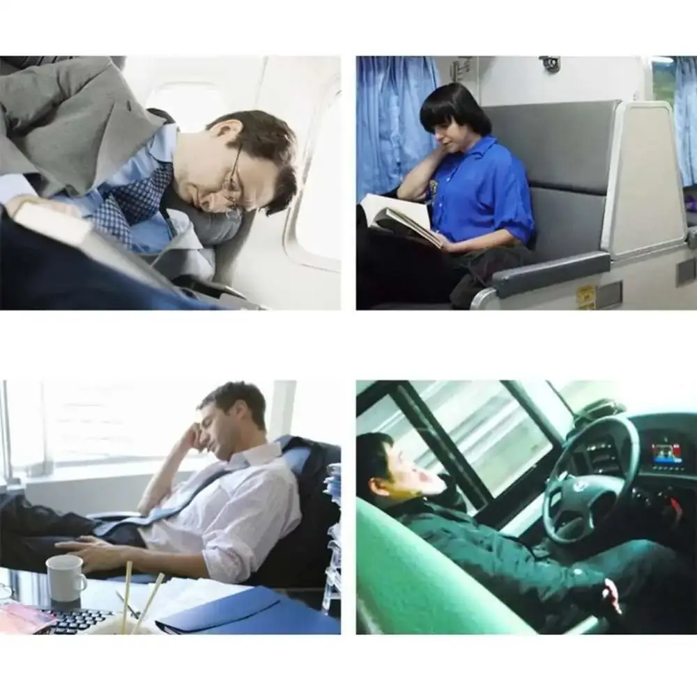 허리 보호용 팽창식 요추 베개 초경량 편안한 시트 패드 가정용 사무실 차량용 팽창식 허리 보호대