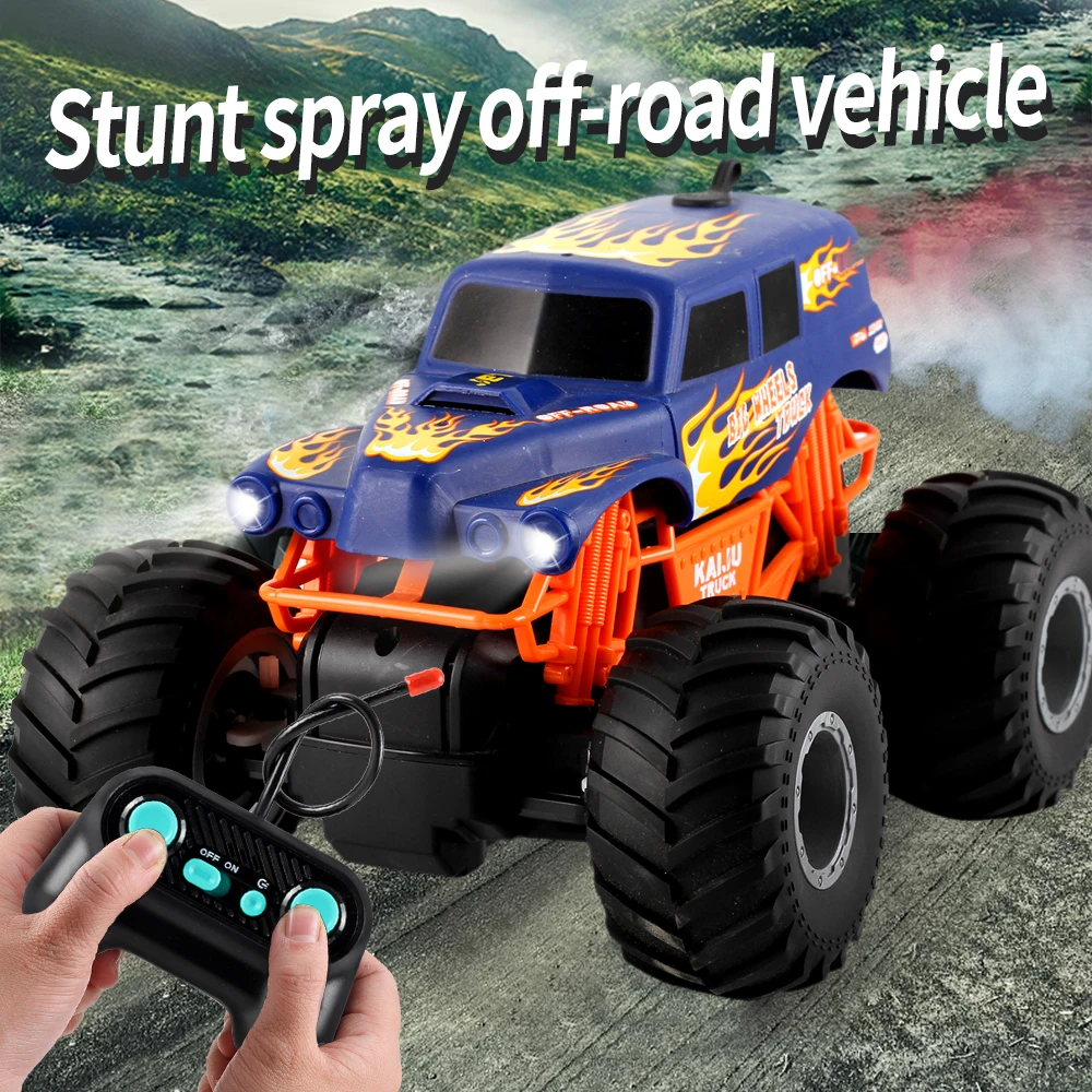 

RC Cars 2.4G 1:16 Scale Remote Control Pickup Truck SUV School Bus Spray Water Bomb Simulated RC Off Road Car Gift for Children