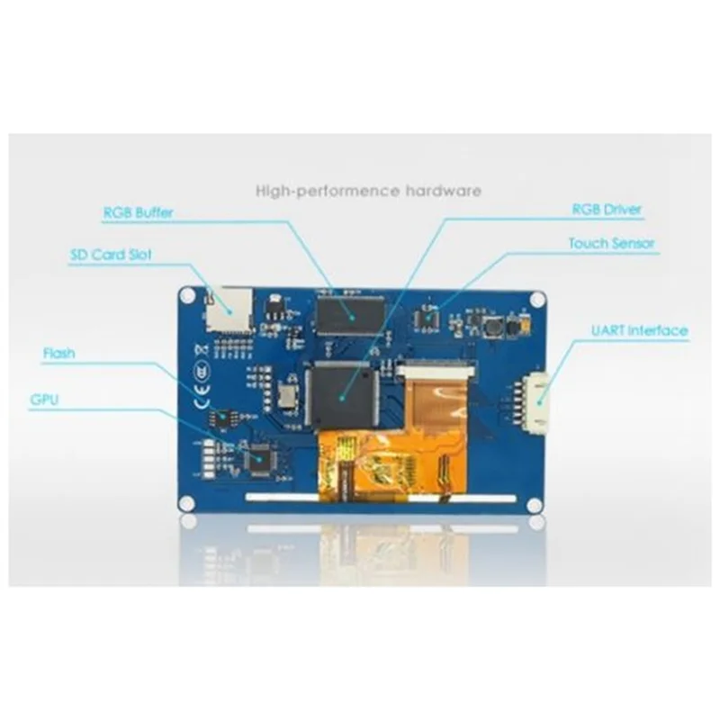 HMI ׼ LCD ġ ÷, ΰ- ̽,  ø, NX4827T043, 4.3 ġ
